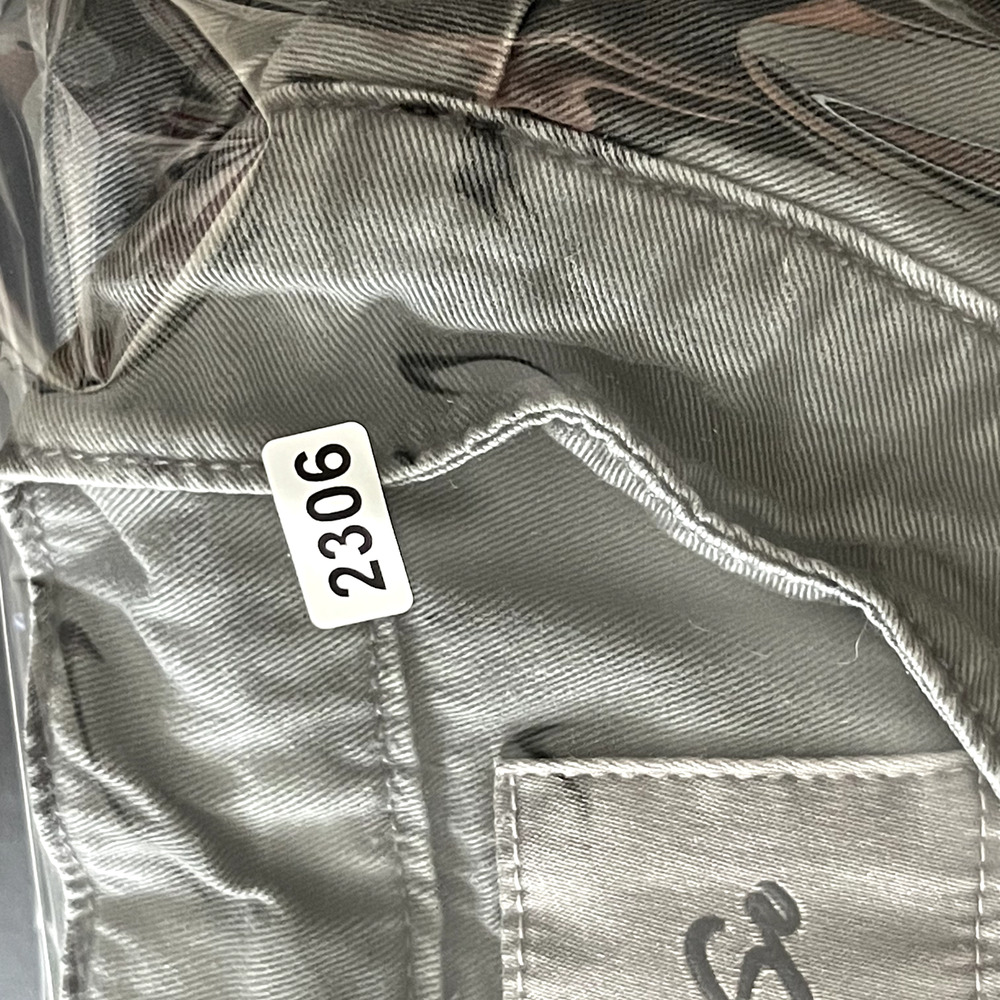 Per Se Utility Jacket Womens Medium Gray Full Zip Pockets Army Casual Military - Picture 16 of 16